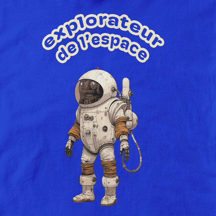 Astronaut Print Blue T-Shirt for Boys